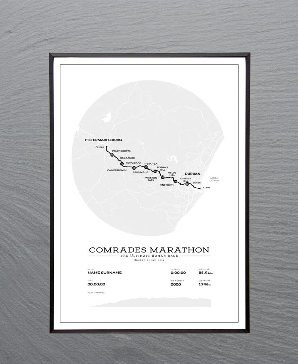 Comrades 2024 Aluminium | Zero One One Running Co.