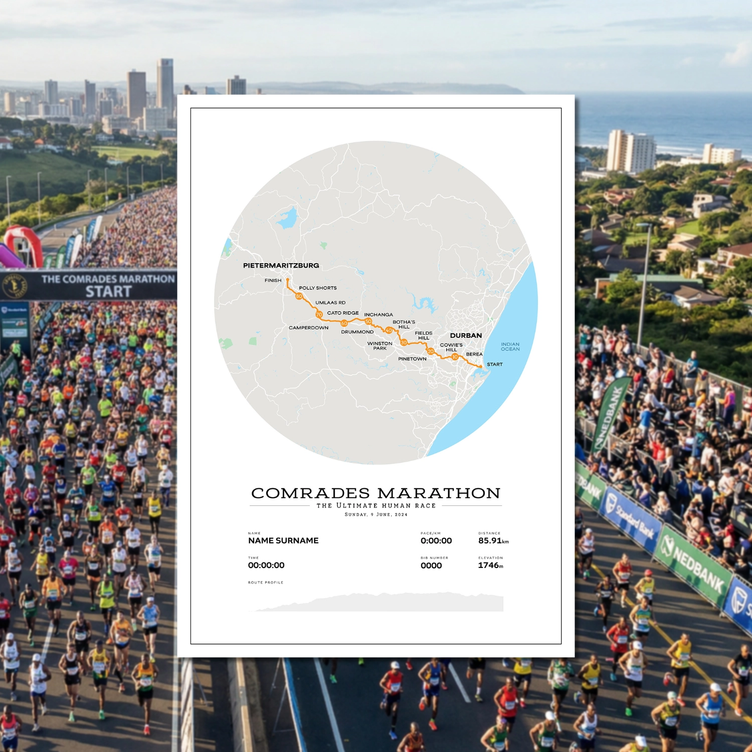 Comrades Marathon - Digital Colour