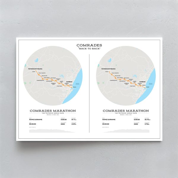 Comrades Marathon Back to Back 2023/2024 | Zero One One Running Co.
