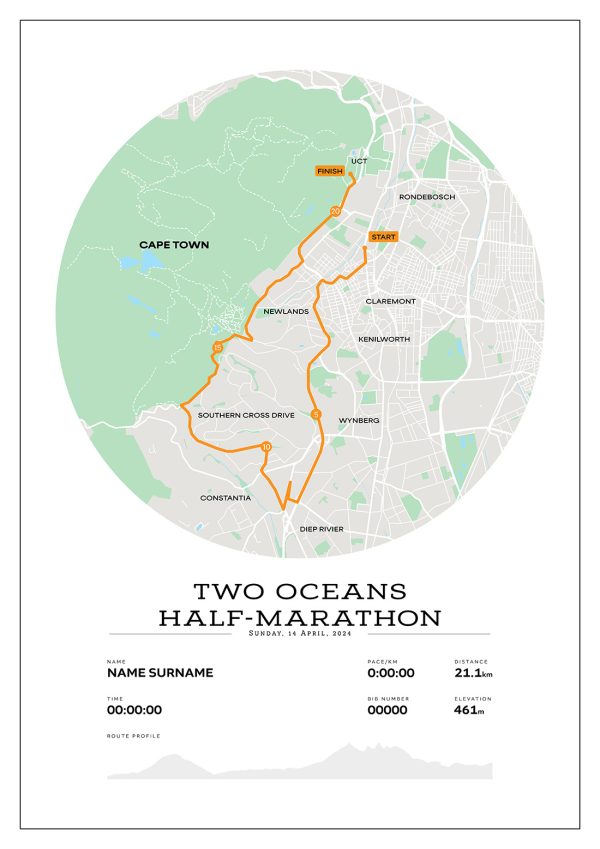 Two Oceans 21k Colour | Zero One One Running Co.